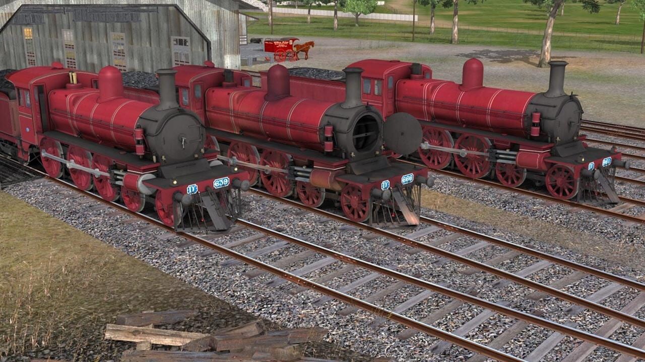 Trainz: A New Era - Victorian Railways Type 4 DD Class Pack: Canadian Red Image