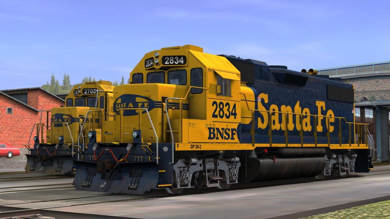 Trainz: A New Era - ATSF GP38-2 Santa FE 2 Pack Image