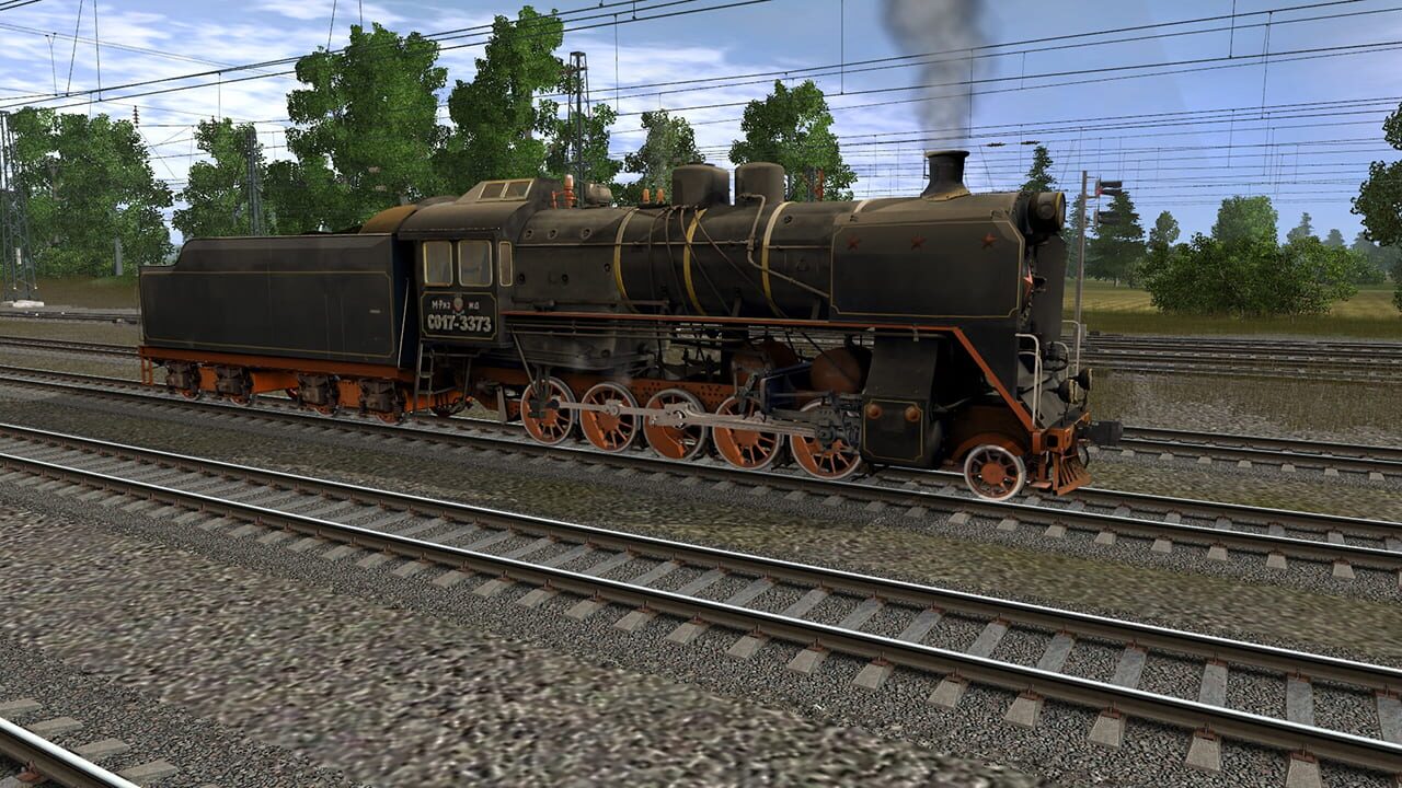 Trainz: A New Era - CO17-3373 Russian Loco and Tender Image