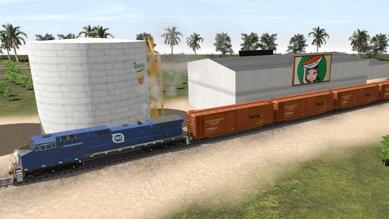 Trainz Railroad Simulator 2019: Florida Rail Road Museum Model Railroad Image