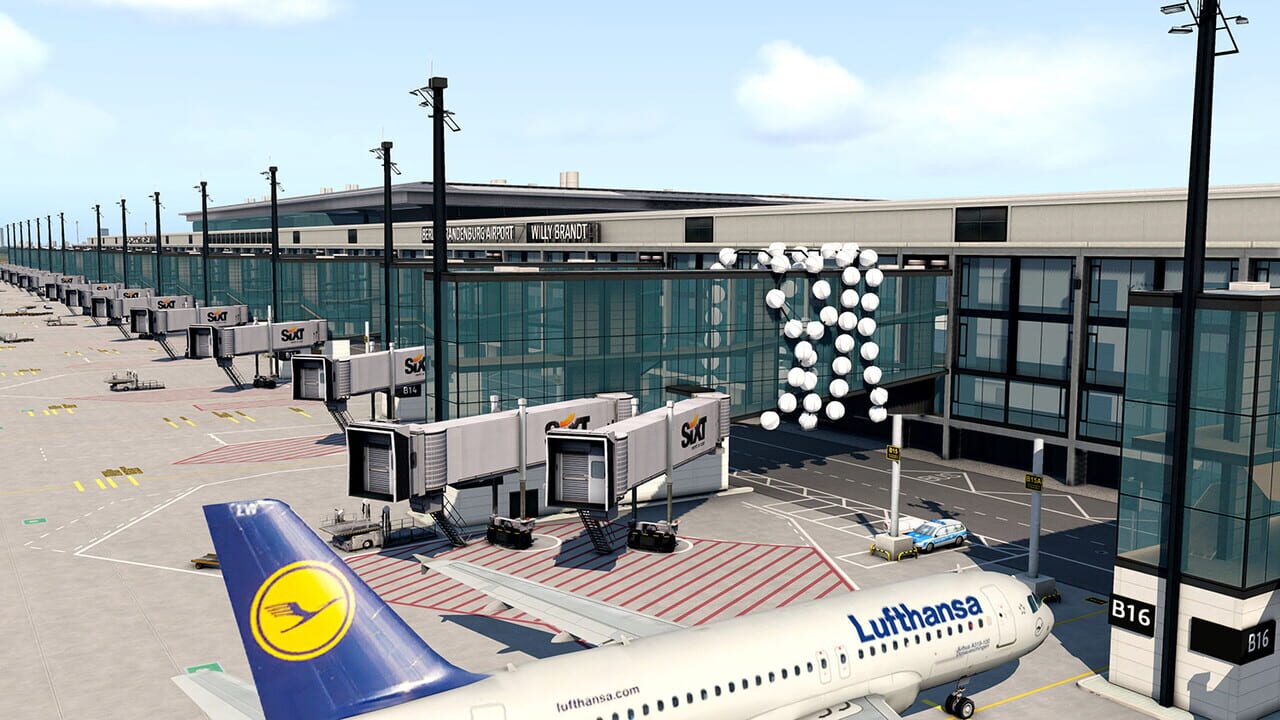 X-Plane 11: Aerosoft - Airport Berlin Brandenburg V2 Image