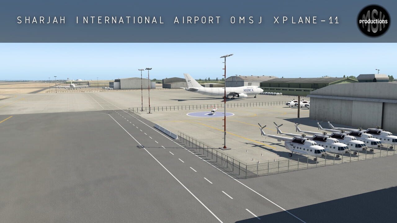 X-Plane 11: MSK Productions - Sharjah Intl Airport Image