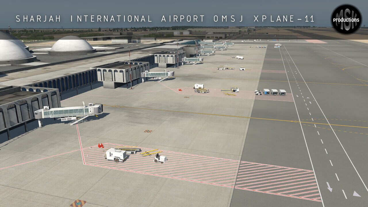 X-Plane 11: MSK Productions - Sharjah Intl Airport Image