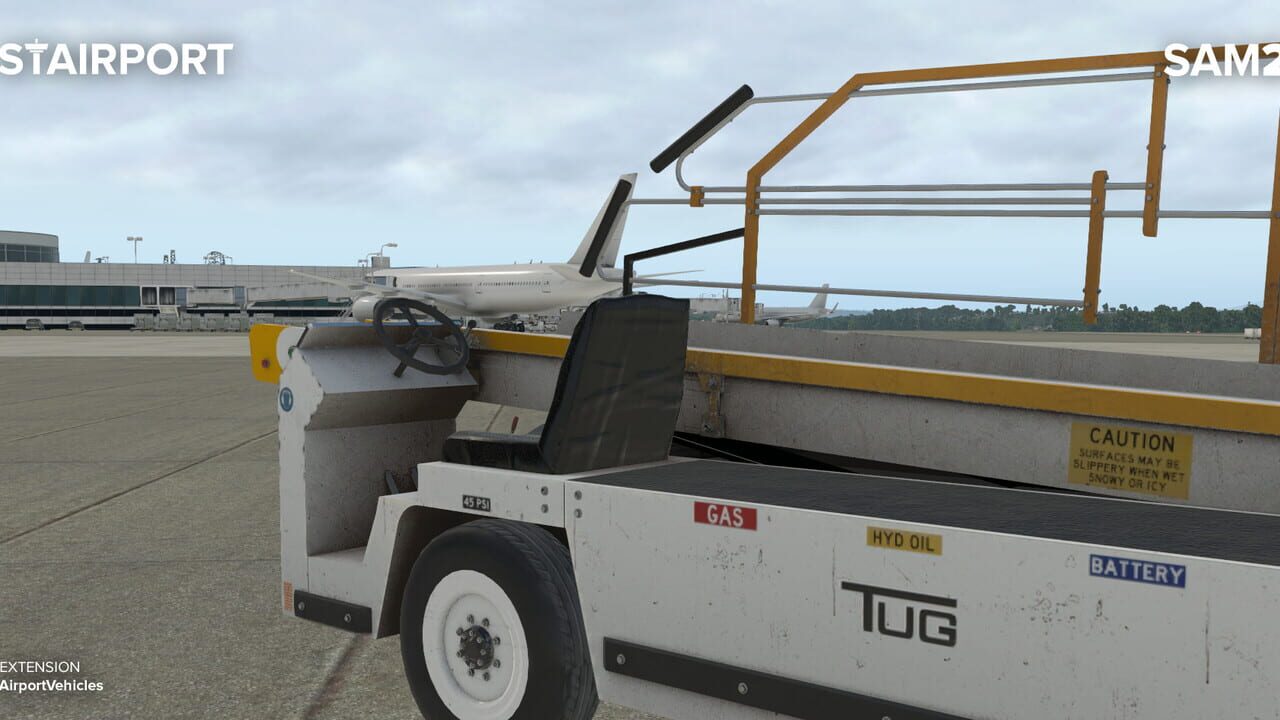 X-Plane 11: SAM Airport Vehicles Image