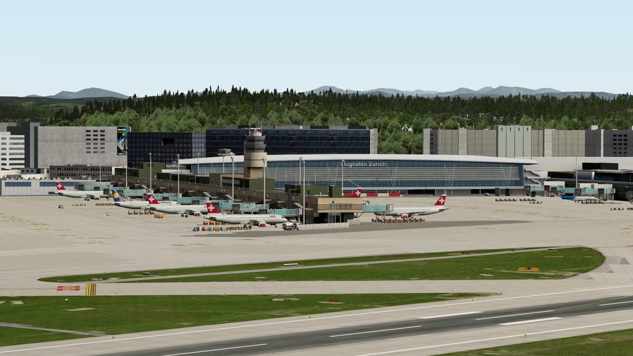 X-Plane 11: Aerosoft - Airport Zurich V2 Image