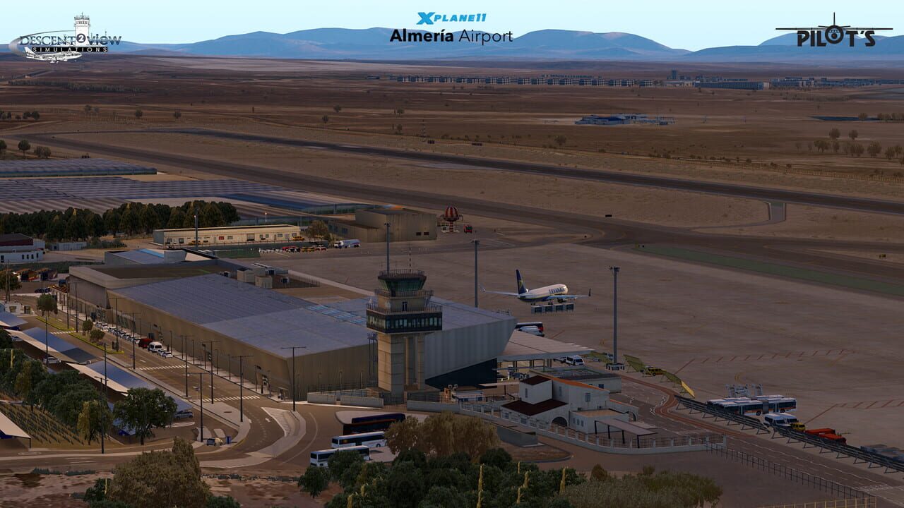 X-Plane 11: Pilot's - LEAM: Almeria Airport Image