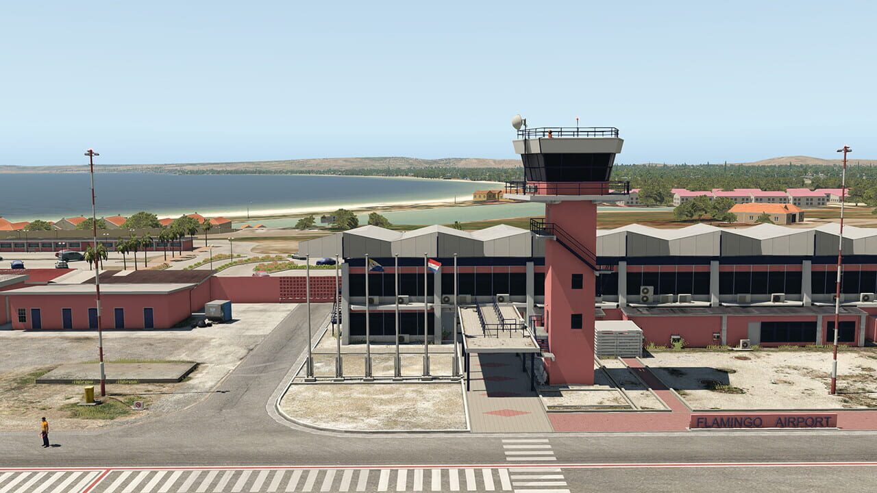 X-Plane 11: Aerosoft - Airport Bonaire Flamingo Image