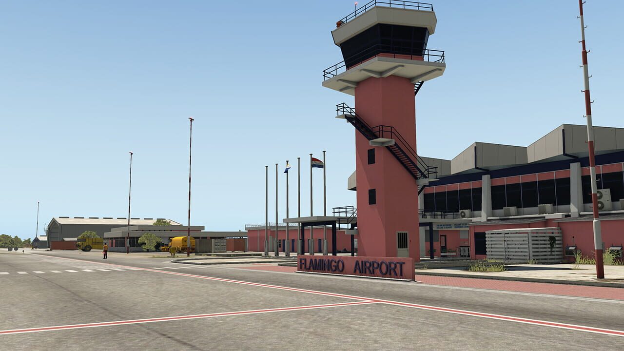 X-Plane 11: Aerosoft - Airport Bonaire Flamingo Image