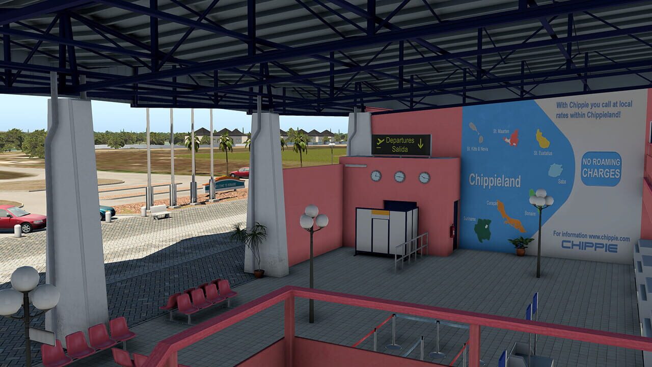 X-Plane 11: Aerosoft - Airport Bonaire Flamingo Image