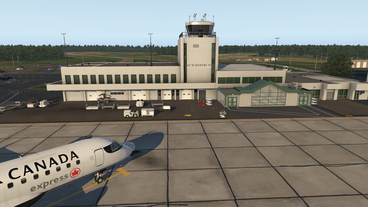 X-Plane 11: Airfield Canada - CYQY: J.A. Douglas McCurdy Sydney Airport Image