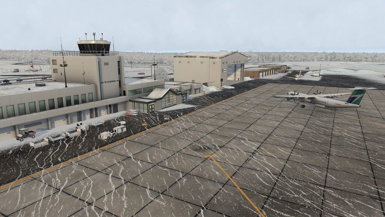 X-Plane 11: Airfield Canada - CYQY: J.A. Douglas McCurdy Sydney Airport Image