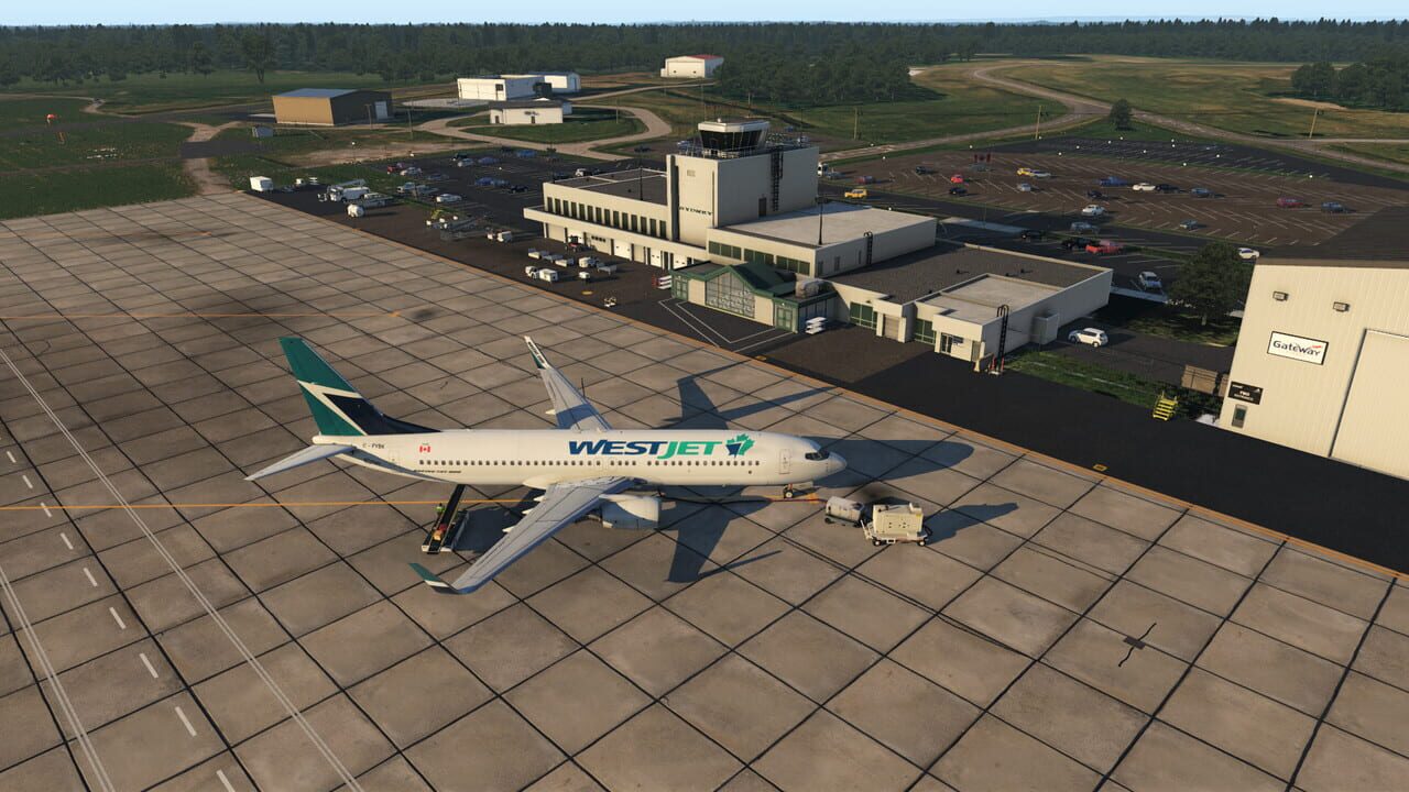 X-Plane 11: Airfield Canada - CYQY: J.A. Douglas McCurdy Sydney Airport Image