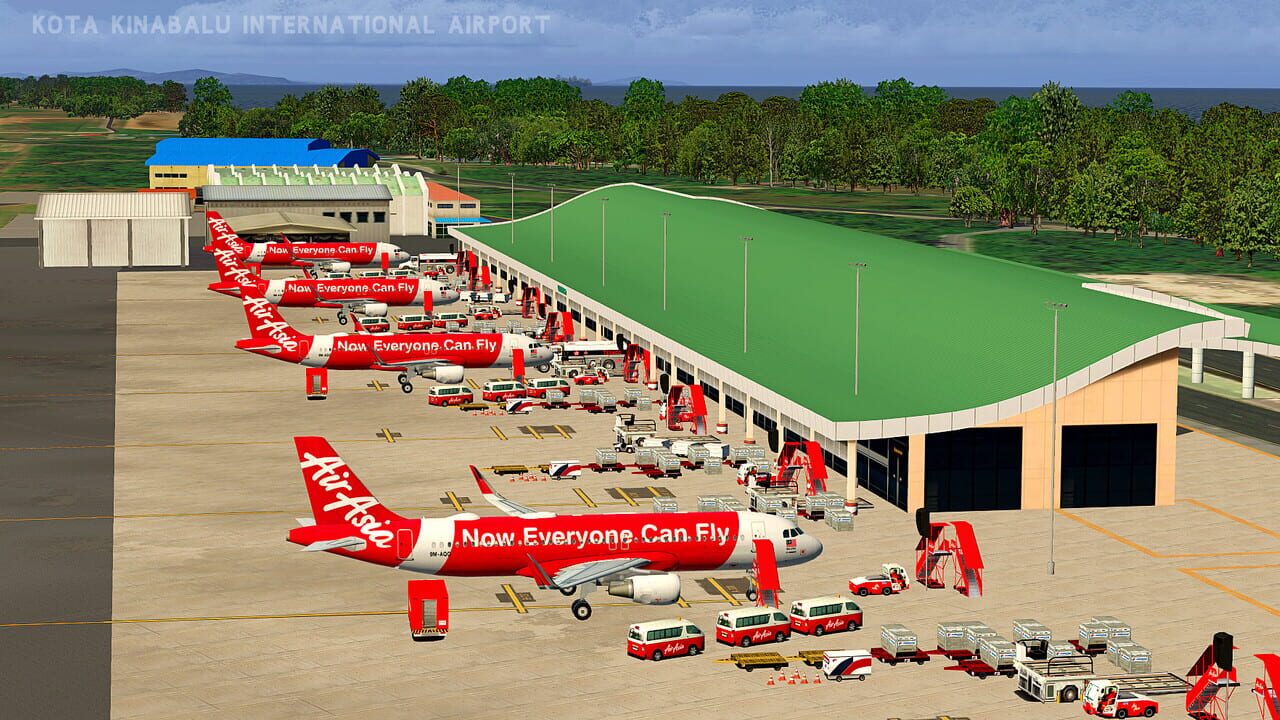 X-Plane 11: JustAsia - WBKK: Kota Kinabalu Airport Image