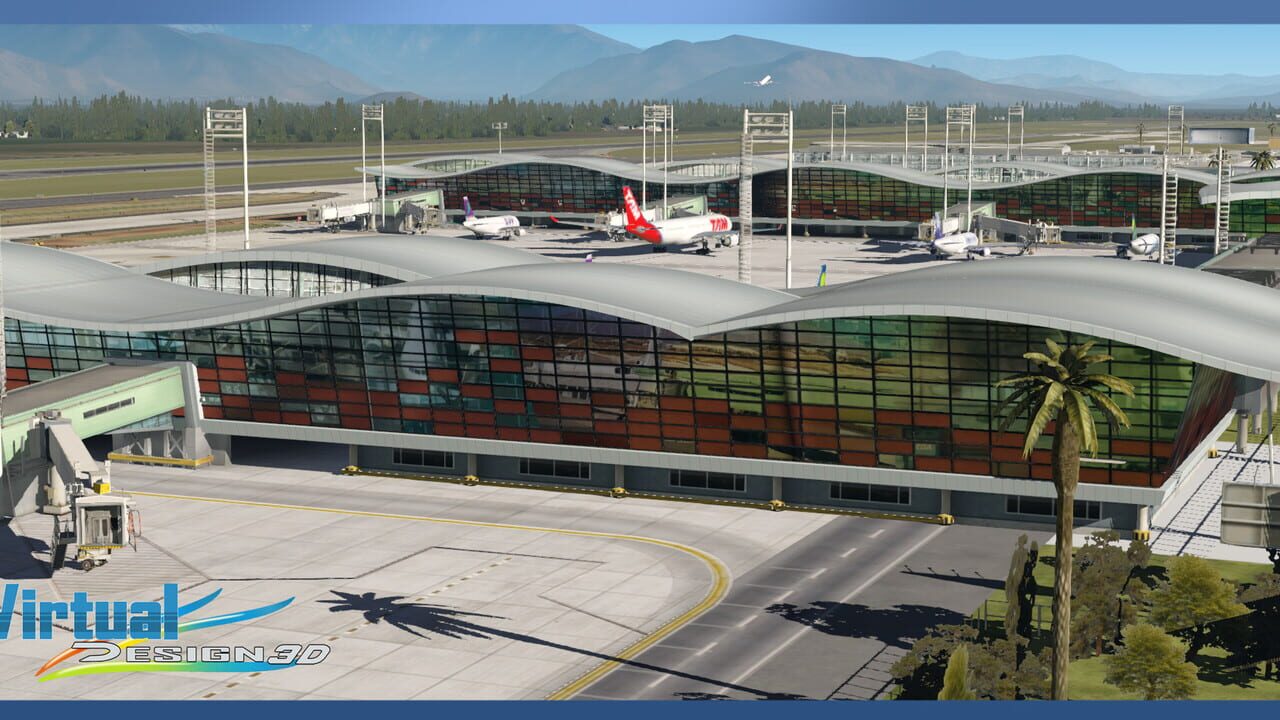 X-Plane 11: Aerosoft - SCEL Intl. Airport & Santiago City 2020 Image