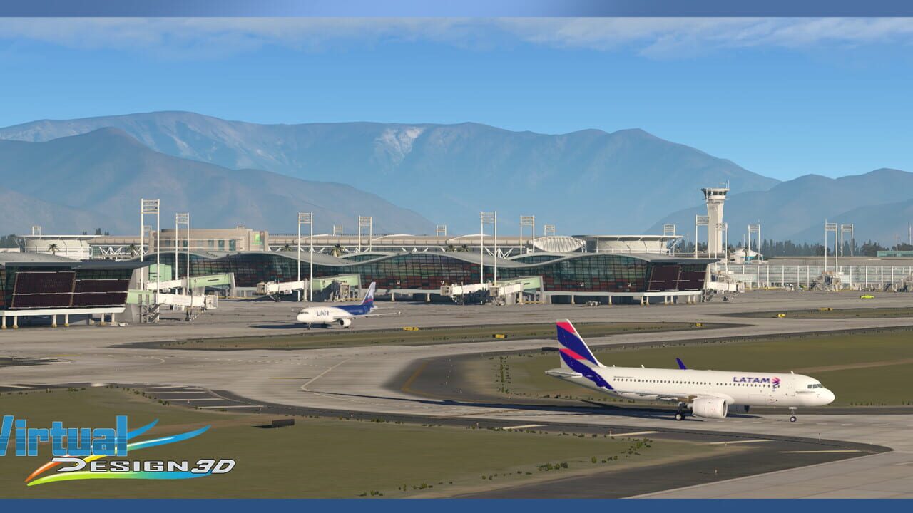 X-Plane 11: Aerosoft - SCEL Intl. Airport & Santiago City 2020 Image