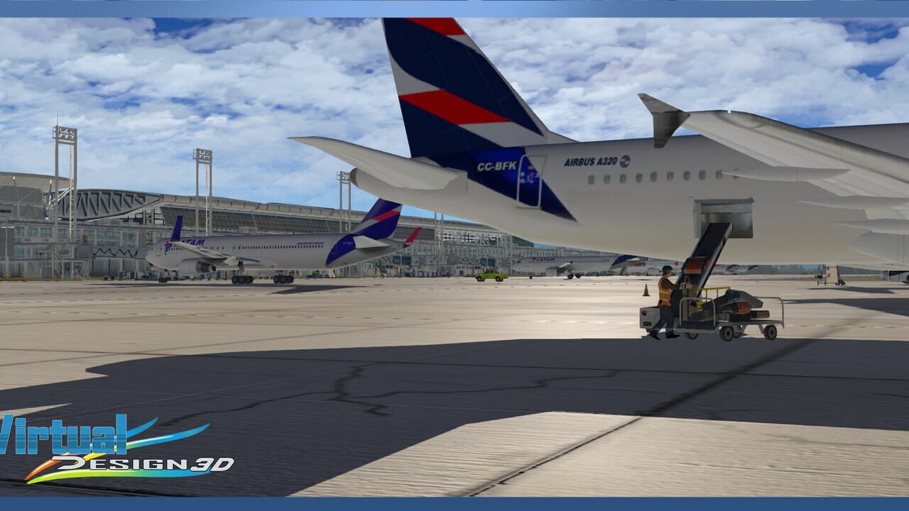 X-Plane 11: Aerosoft - SCEL Intl. Airport & Santiago City 2020 Image