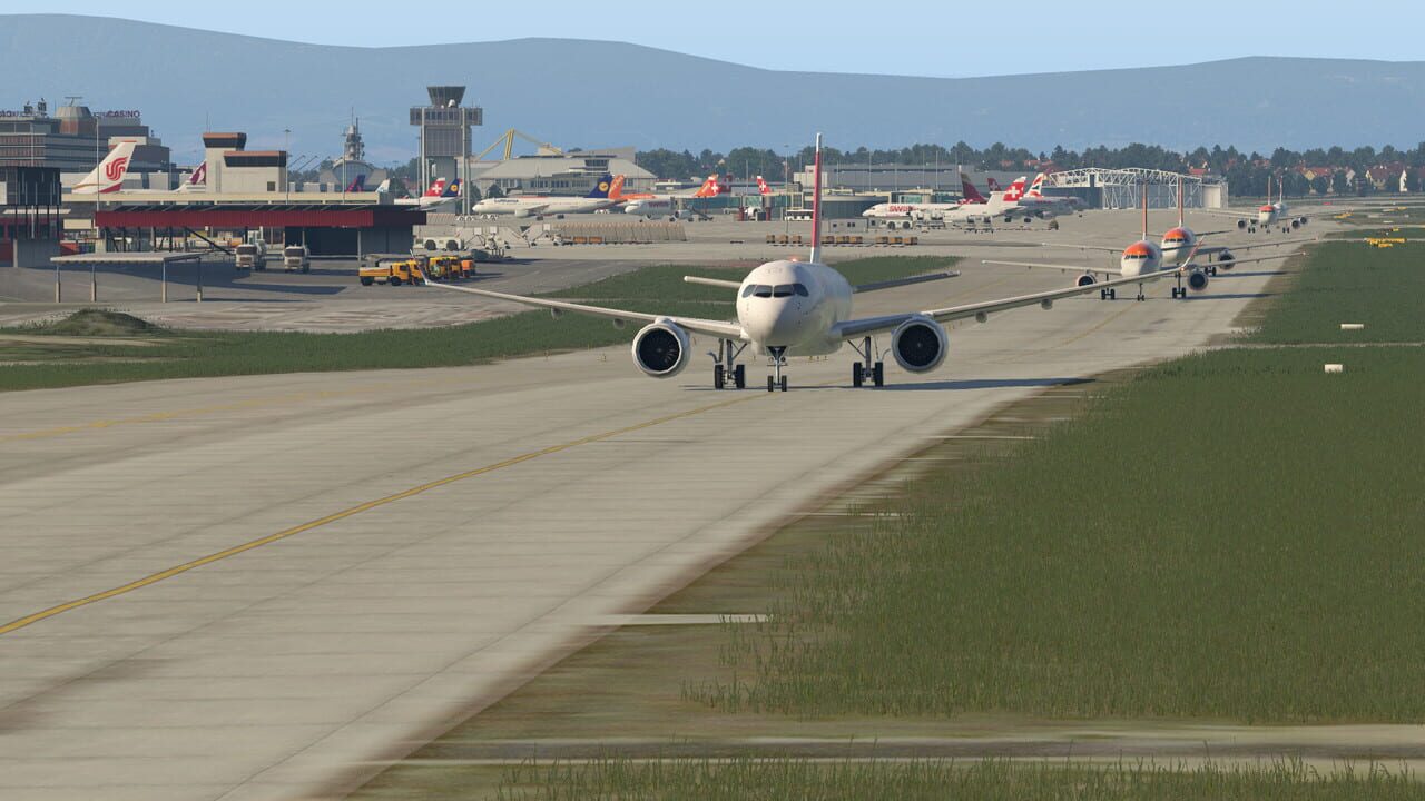 X-Plane 11: Aerosoft Airport Genf Image