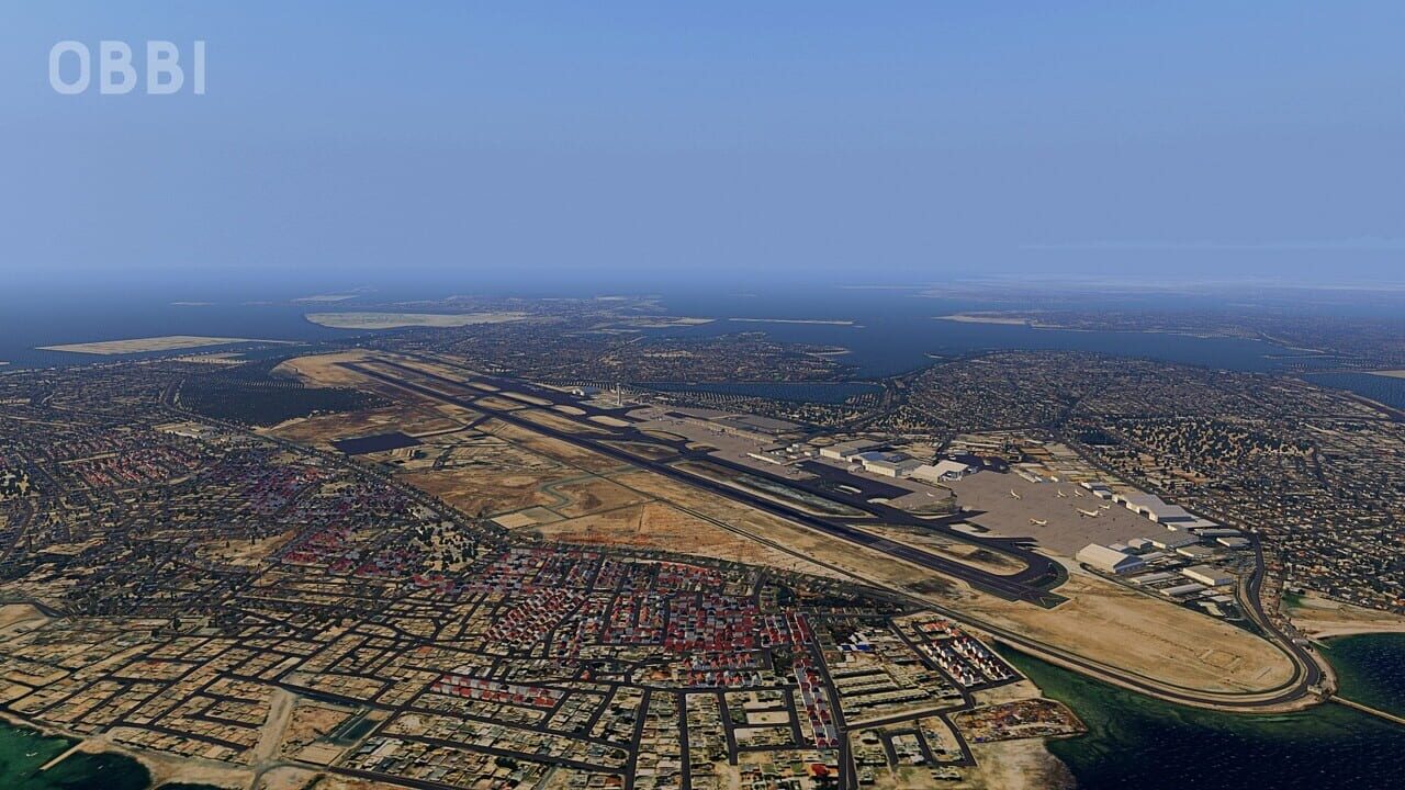 X-Plane 11: JustAsia - OBBI: Bahrain Intl Airport & City Image