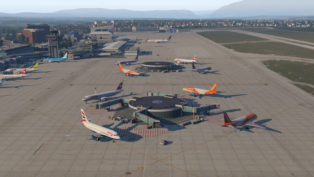 X-Plane 11: Aerosoft Airport Genf Image