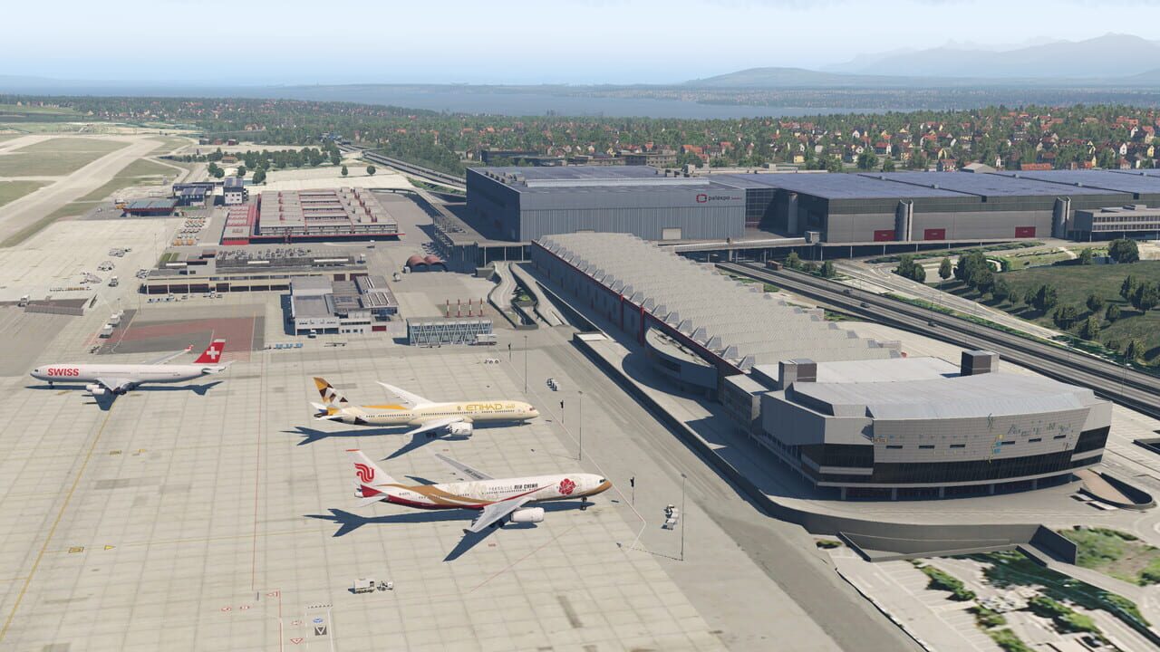 X-Plane 11: Aerosoft Airport Genf Image