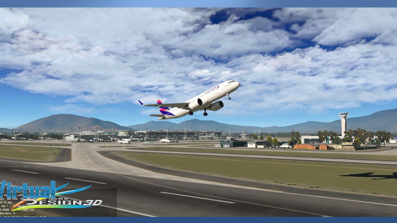 X-Plane 11: Aerosoft - SCEL Intl. Airport & Santiago City 2020 Image