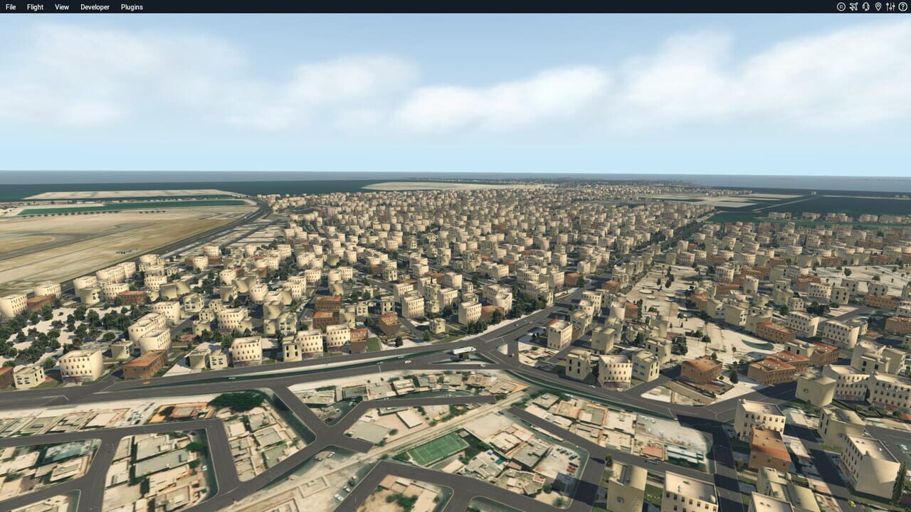 X-Plane 11: JustAsia - OBBI: Bahrain Intl Airport & City Image