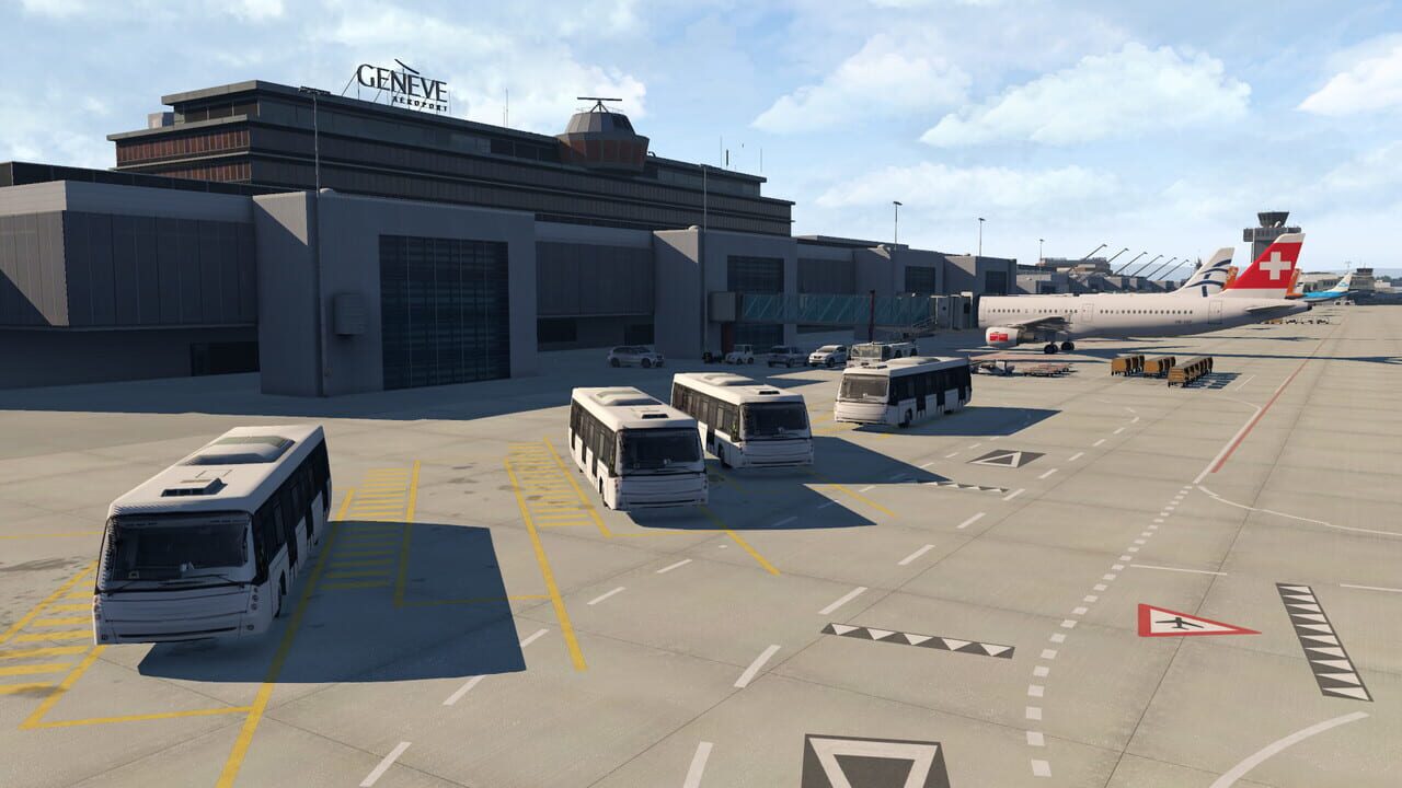 X-Plane 11: Aerosoft Airport Genf Image