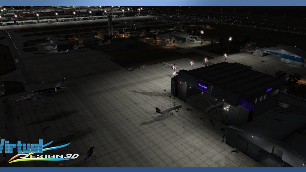 X-Plane 11: Aerosoft - SCEL Intl. Airport & Santiago City 2020 Image