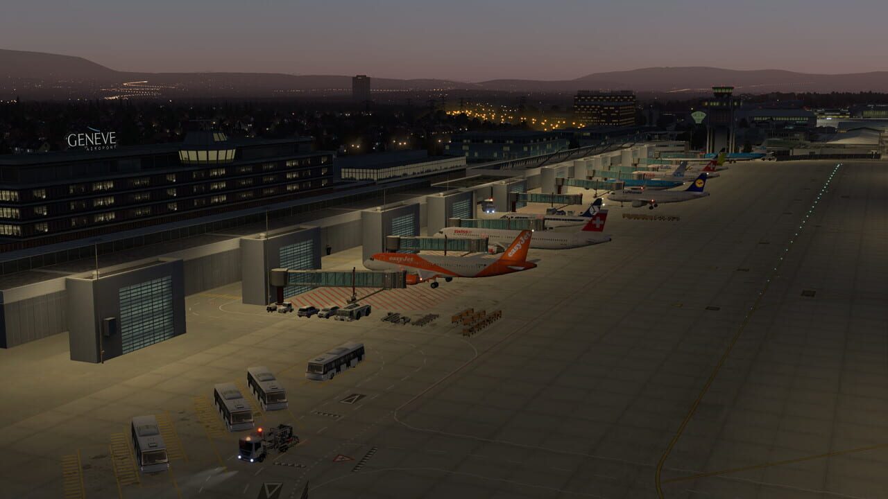 X-Plane 11: Aerosoft Airport Genf Image