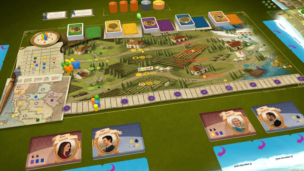 Tabletopia: Tuscany - Essential Edition Image