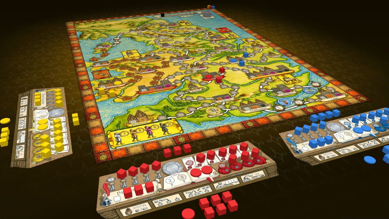 Tabletopia: Hansa Teutonica + Expansions Image