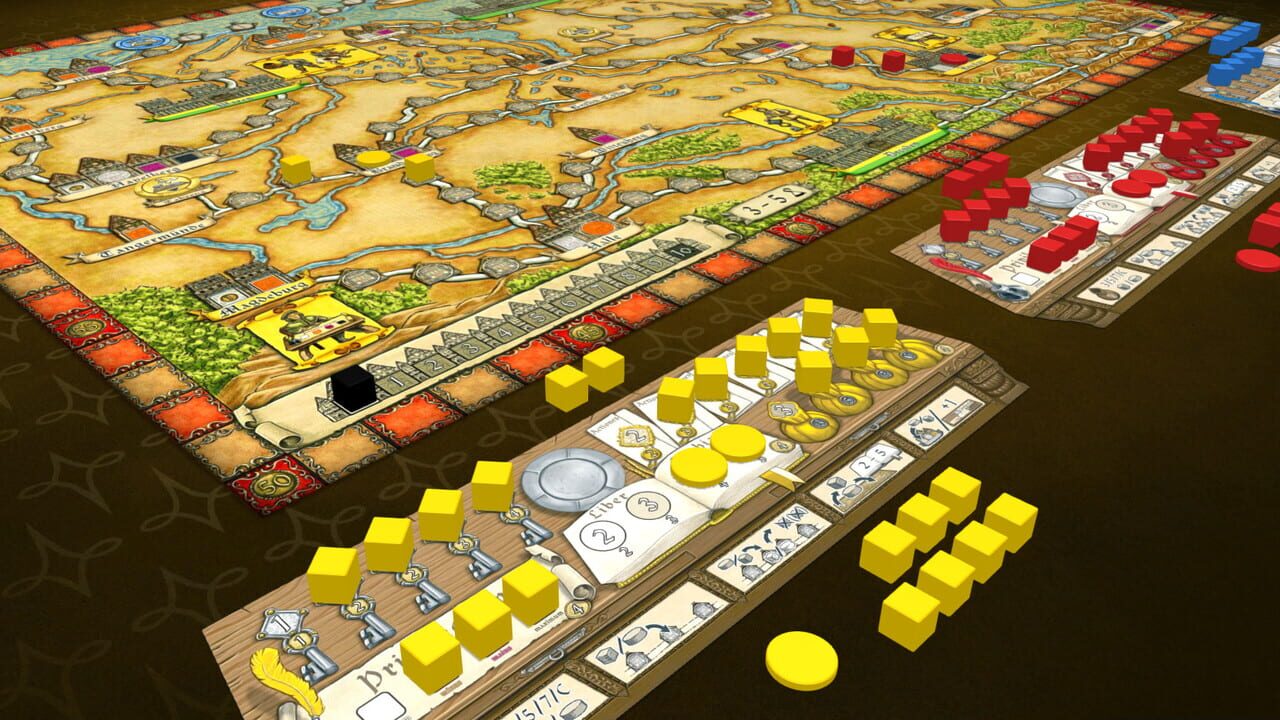 Tabletopia: Hansa Teutonica + Expansions Image