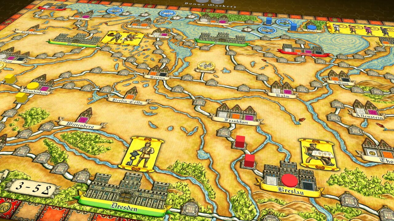 Tabletopia: Hansa Teutonica + Expansions Image