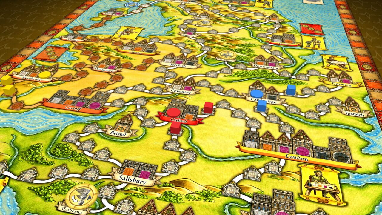 Tabletopia: Hansa Teutonica + Expansions Image