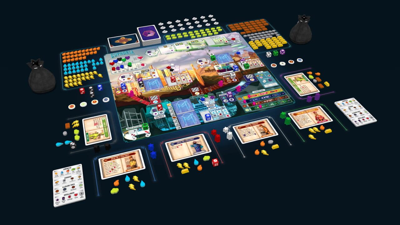 Tabletopia: Euphoria - Build a Better Dystopia Image