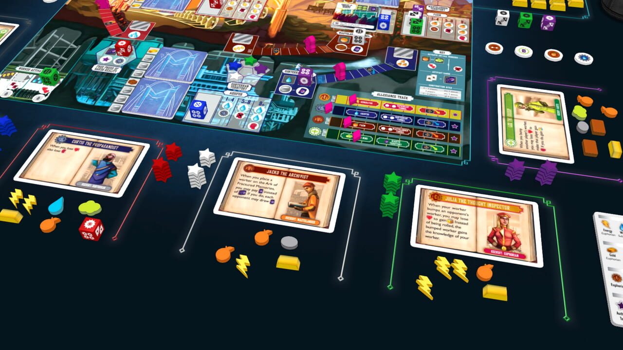 Tabletopia: Euphoria - Build a Better Dystopia Image