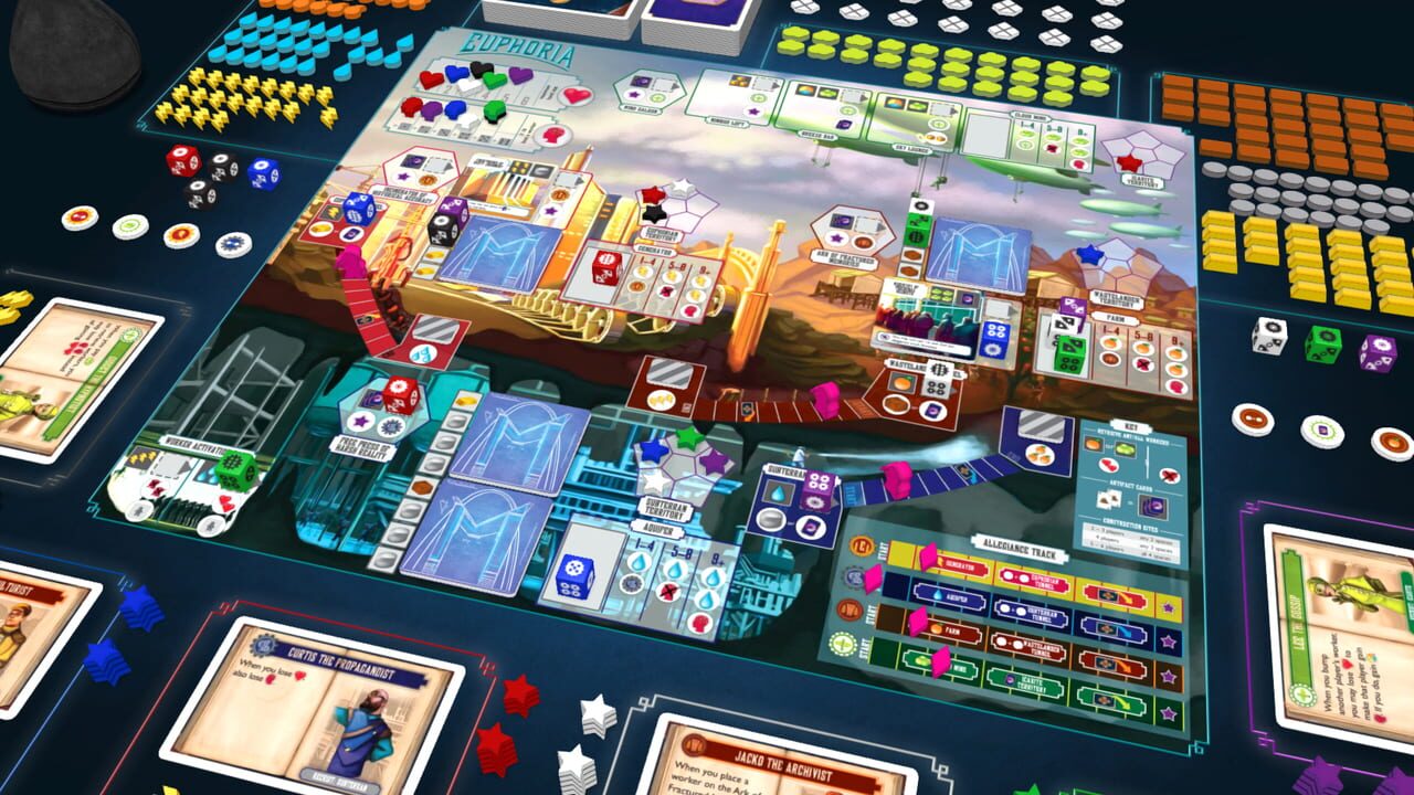 Tabletopia: Euphoria - Build a Better Dystopia Image