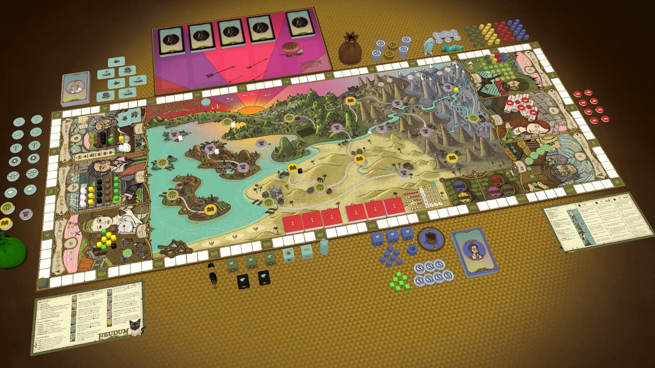 Tabletopia: Feudum + Expansions Image