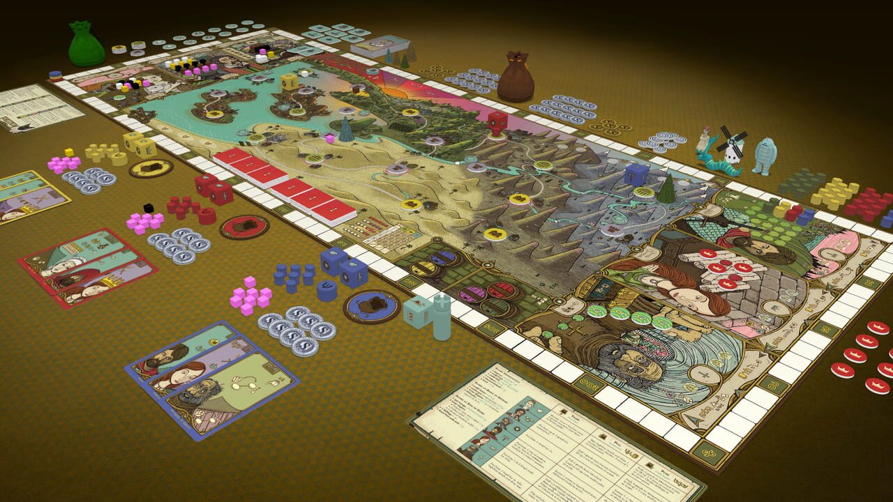 Tabletopia: Feudum + Expansions Image