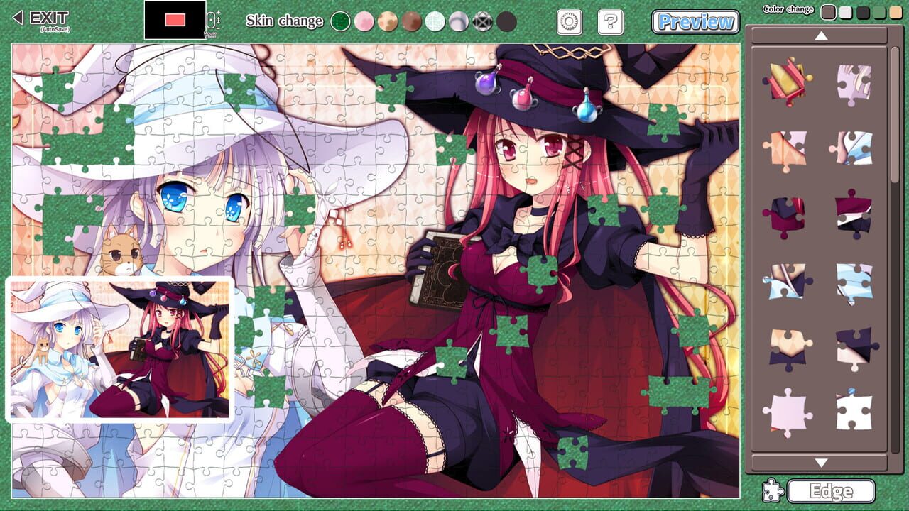 Moe Jigsaw: Witch's Garden Pack Image