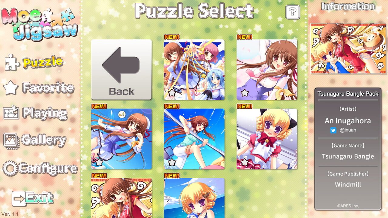 Moe Jigsaw: Tsunagaru Bangle Pack Image