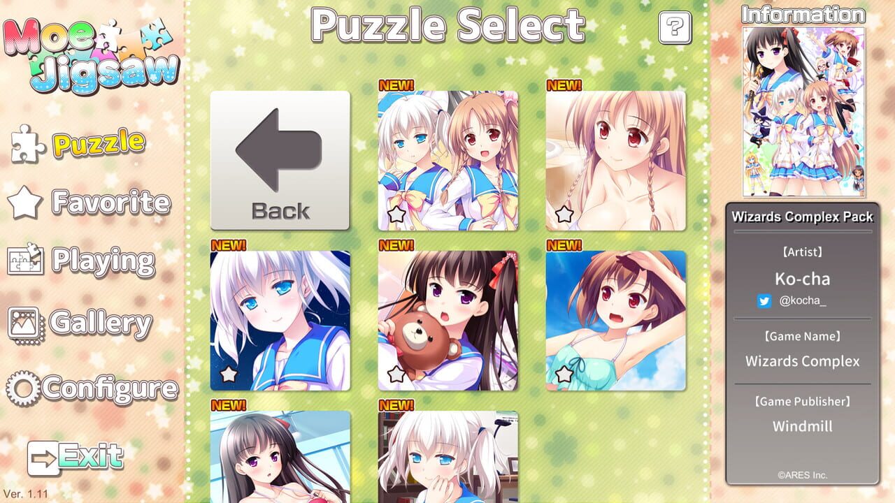 Moe Jigsaw: Wizards Complex Pack Image