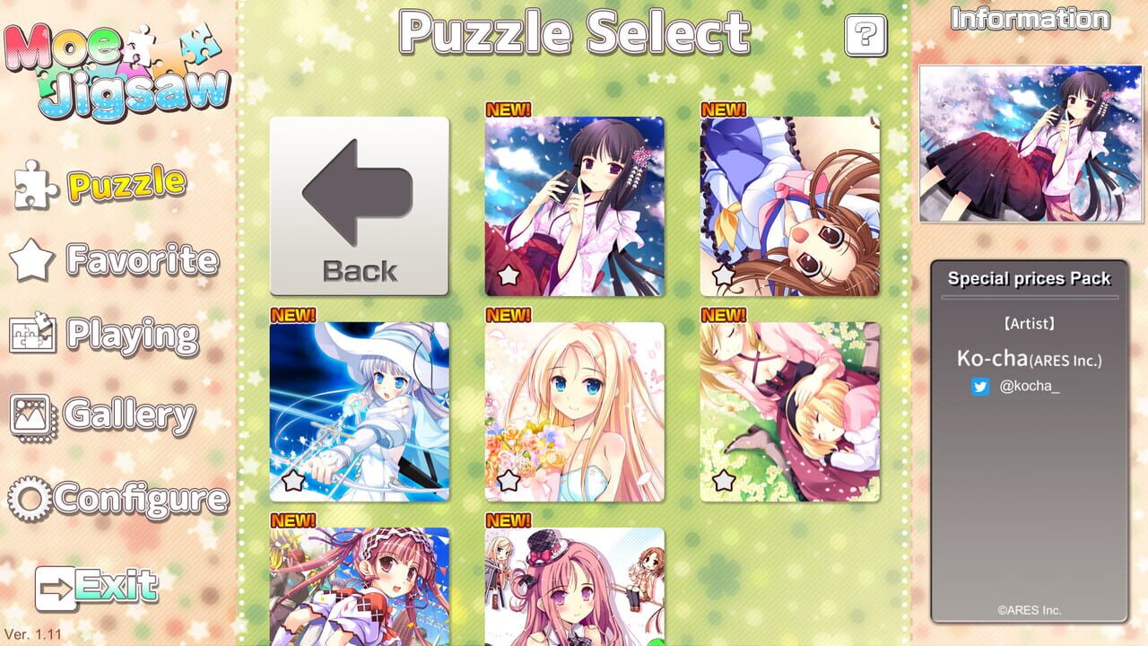 Moe Jigsaw: Special prices Pack Image