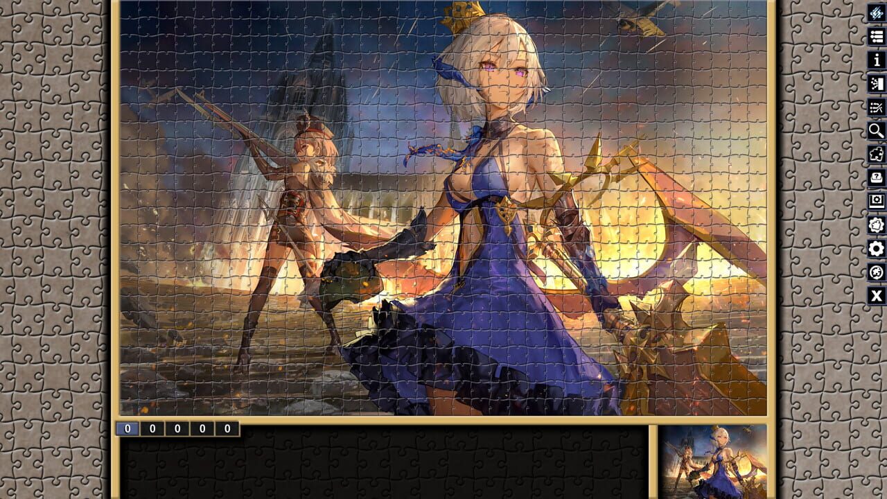 Pixel Puzzles: Illustrations & Anime - Jigsaw Pack: Gun Girls Image