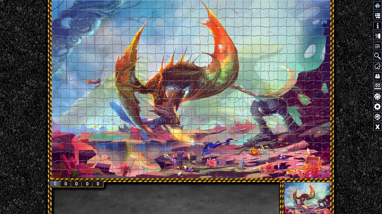 Pixel Puzzles: Illustrations & Anime - Jigsaw Pack: Dragons Image