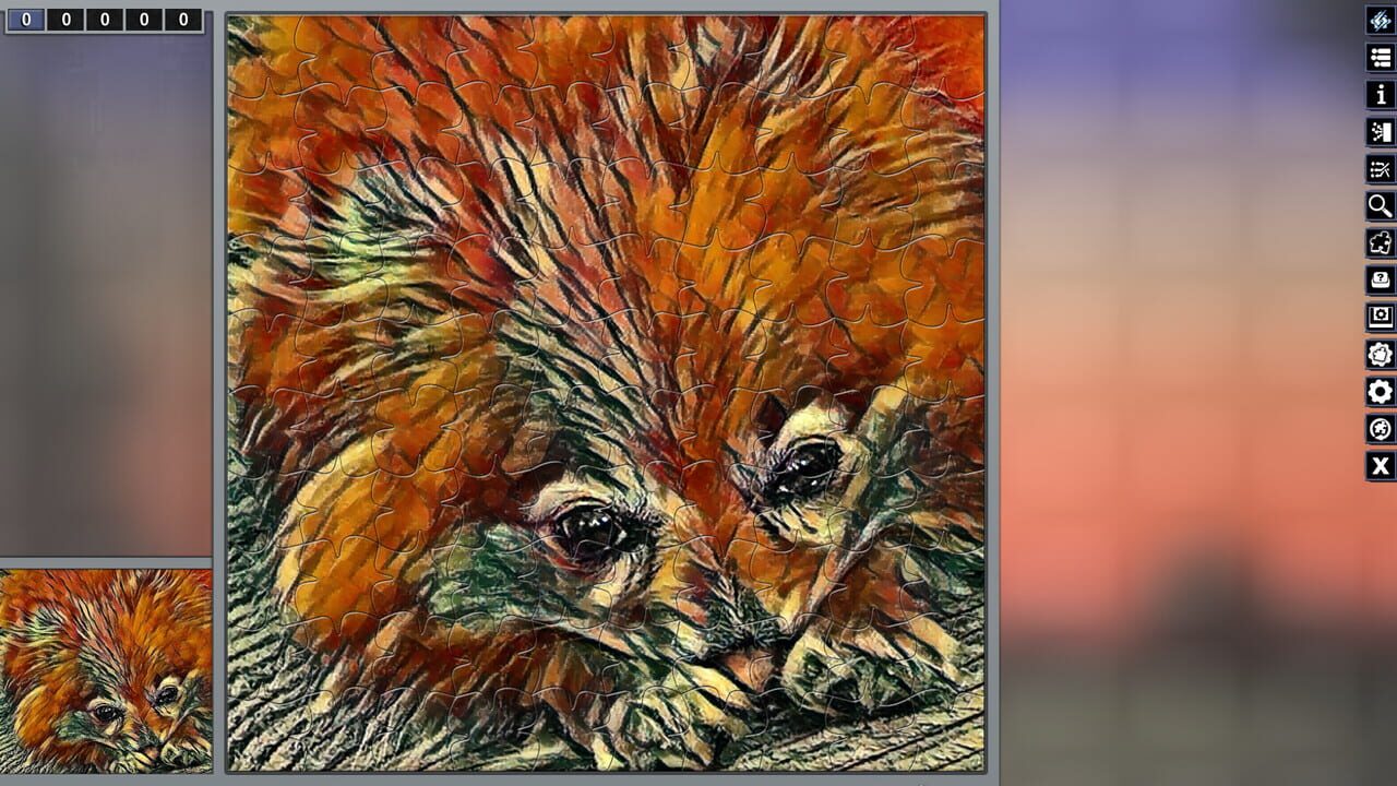 Pixel Puzzles: Illustrations & Anime - Jigsaw Pack: Little Dogs Image
