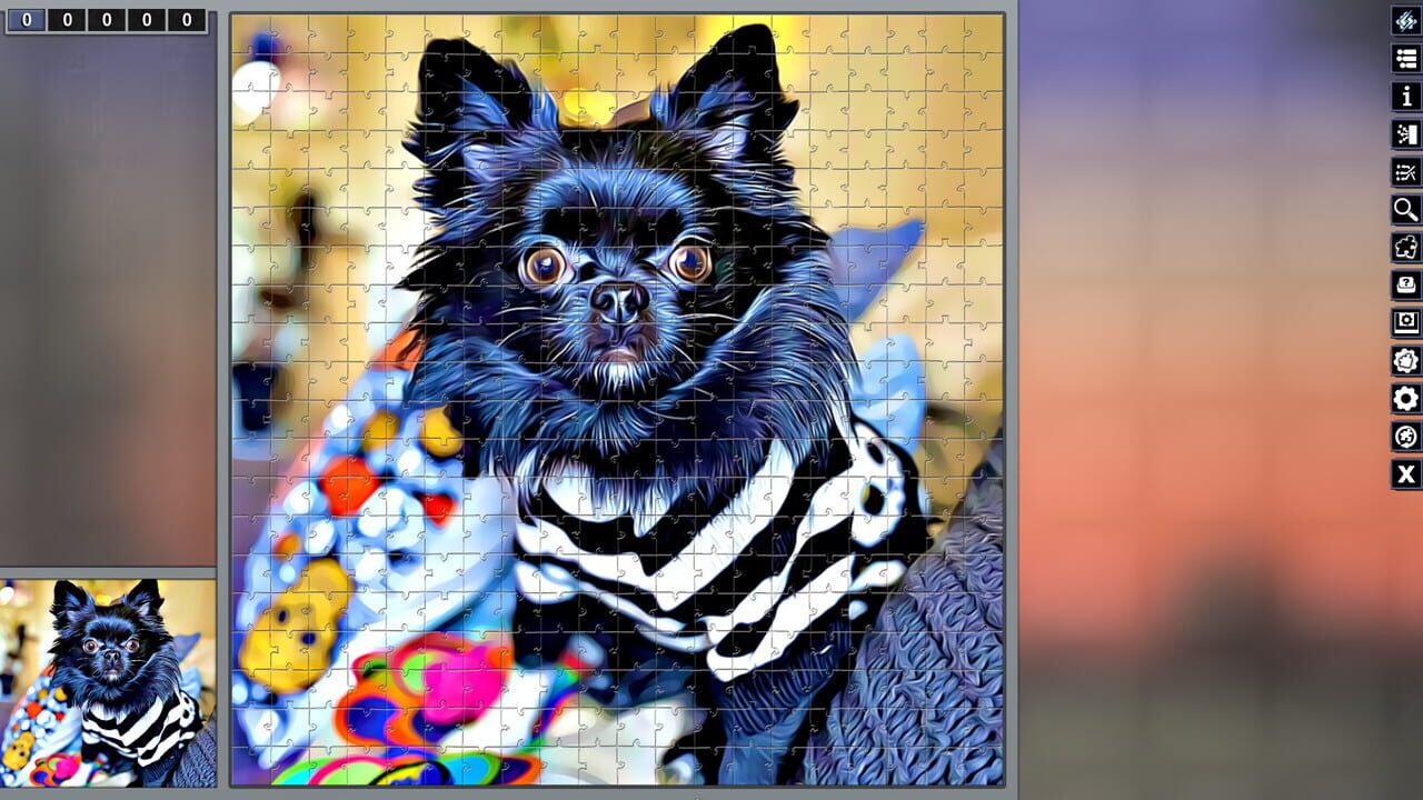 Pixel Puzzles: Illustrations & Anime - Jigsaw Pack: Little Dogs Image