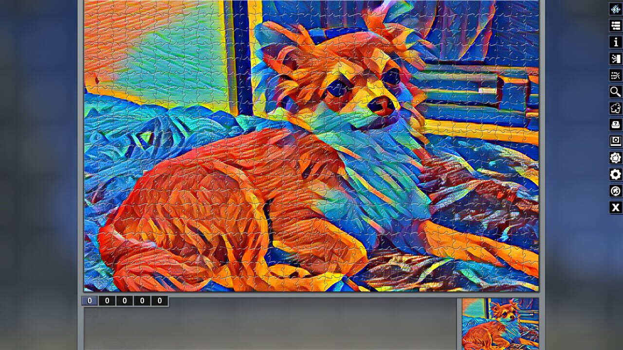 Pixel Puzzles: Illustrations & Anime - Jigsaw Pack: Little Dogs Image