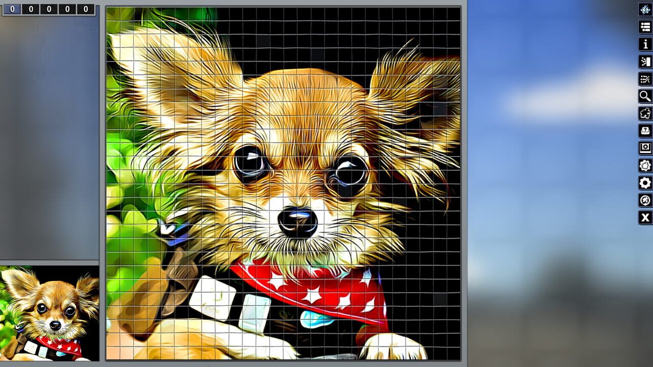 Pixel Puzzles: Illustrations & Anime - Jigsaw Pack: Little Dogs Image