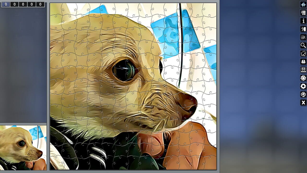 Pixel Puzzles: Illustrations & Anime - Jigsaw Pack: Little Dogs Image